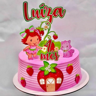Topo de bolo personalizado